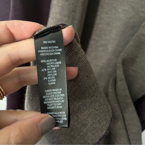 BCBG MAX Sport Open Front Cardigan Duster Sweater coat Sz L - Picture 4 of 7